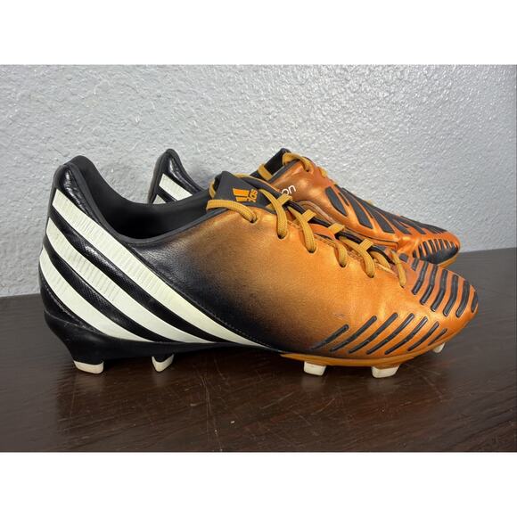 ADIDAS Predator Absolion LZ TRX FG Mens Size 7.5 Soccer Cleats Orange Black main image 4